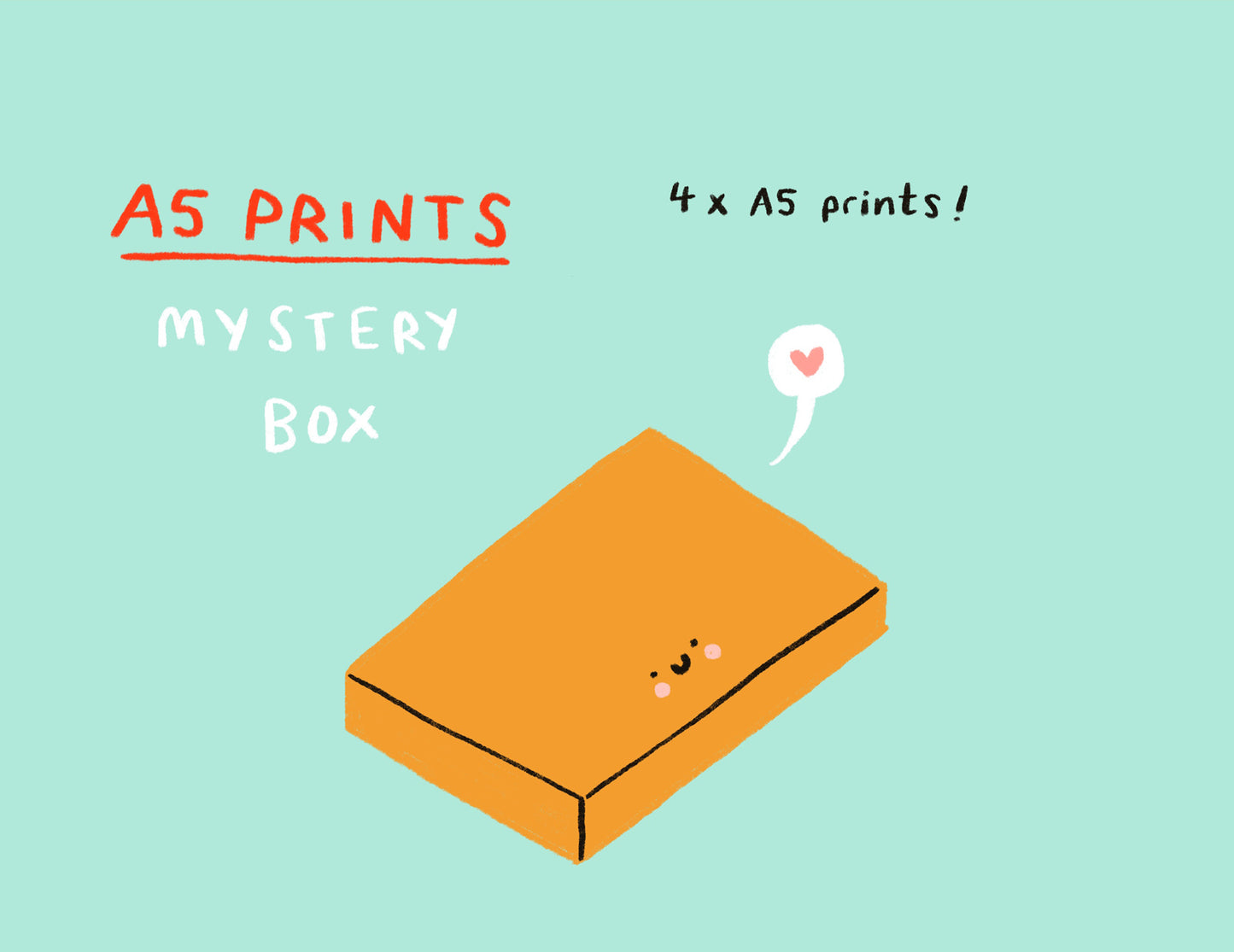 A5 Mystery prints