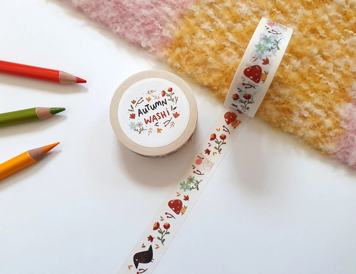 DISCONTINUED Autumnal washi tape