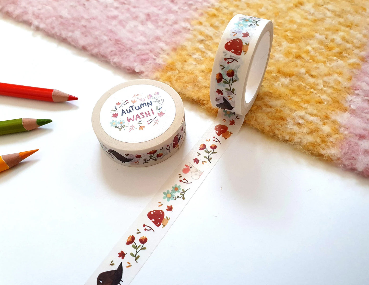 DISCONTINUED Autumnal washi tape