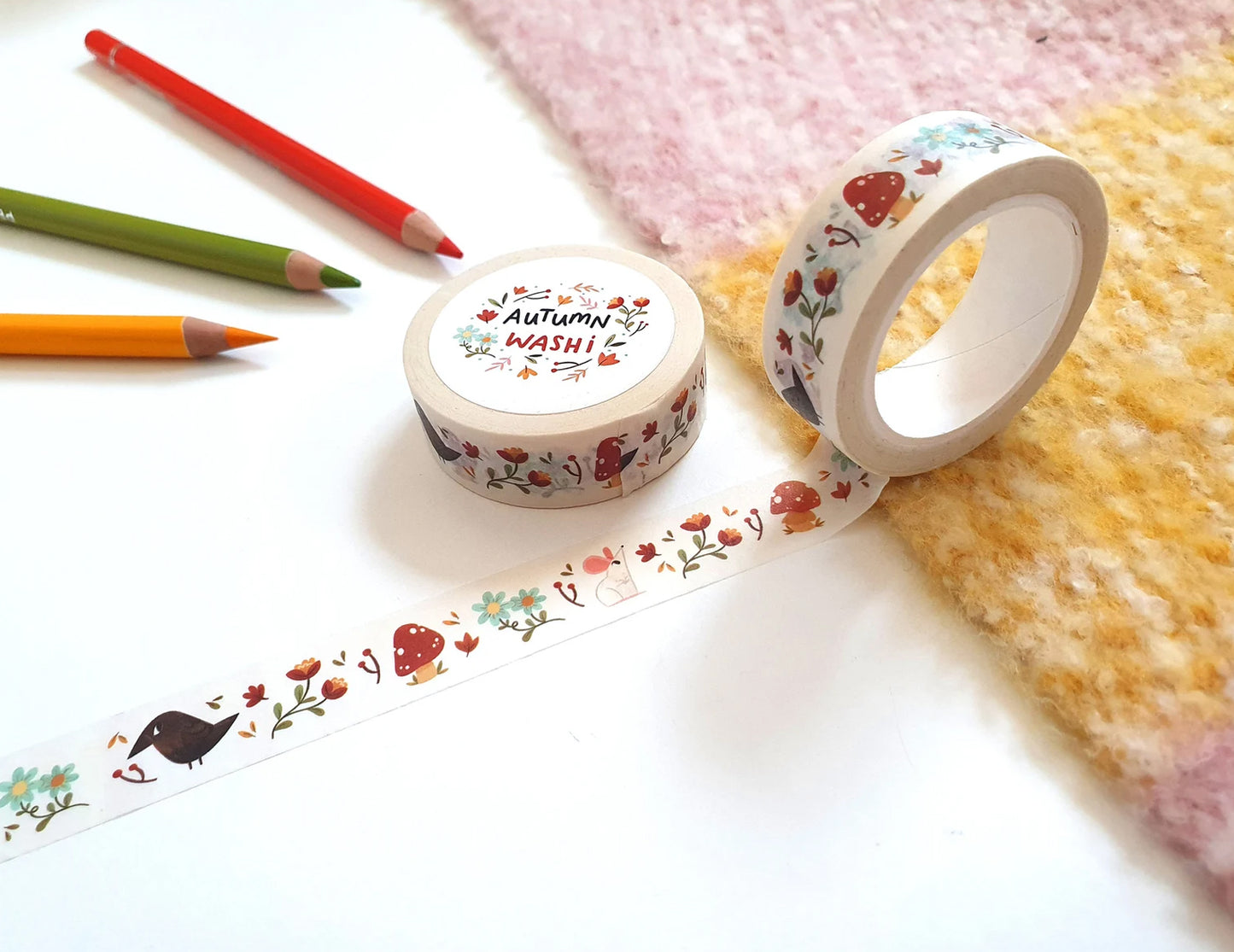 DISCONTINUED Autumnal washi tape
