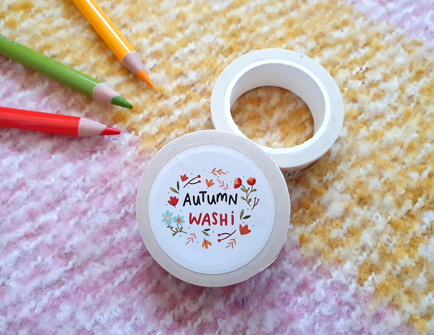 DISCONTINUED Autumnal washi tape