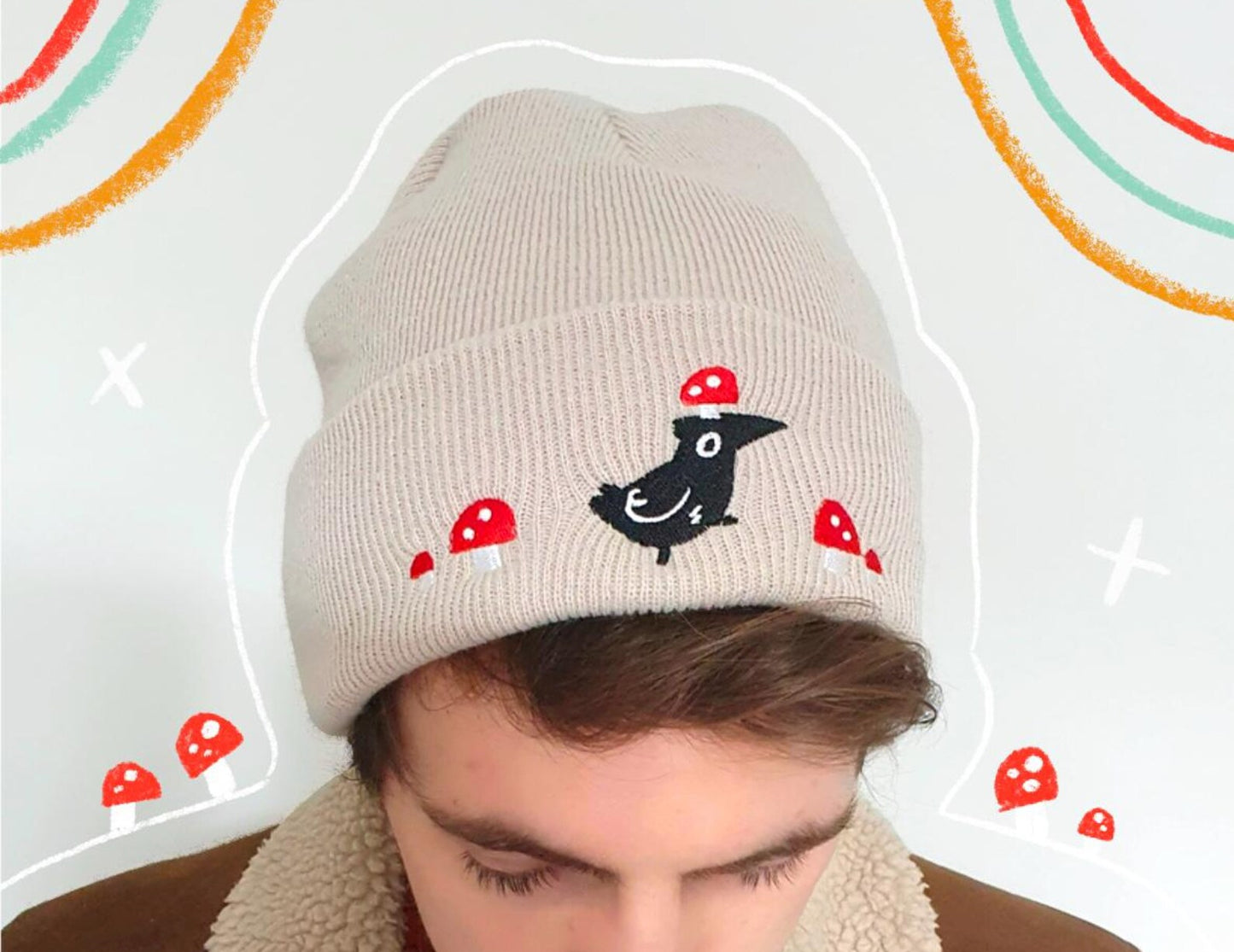 Raven beanie