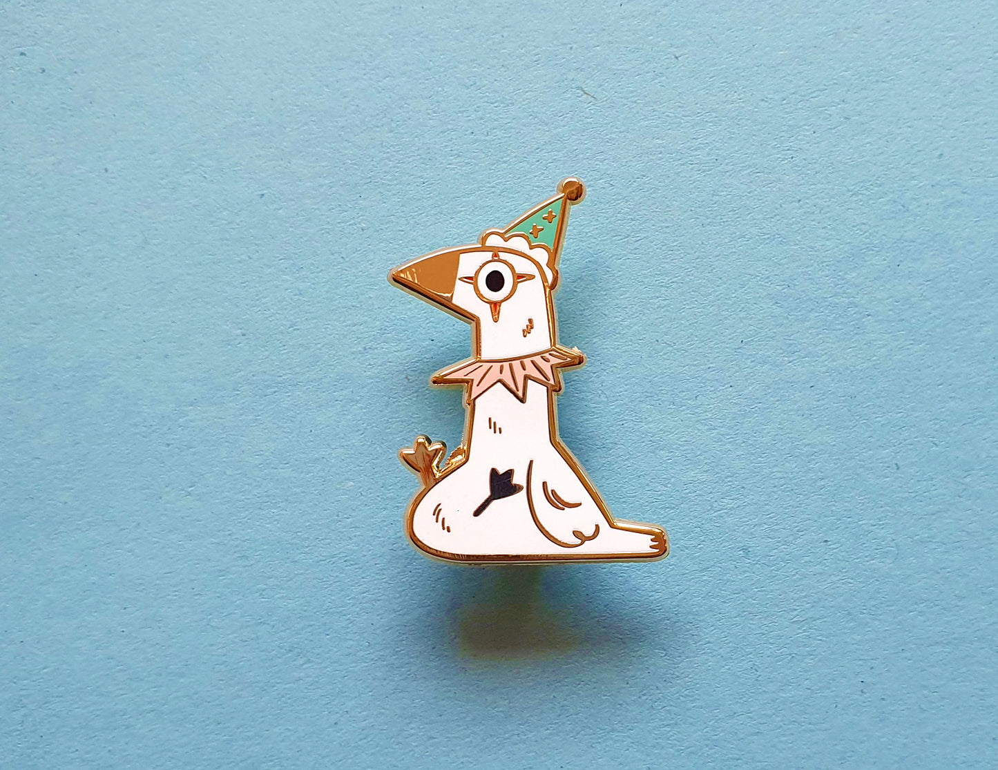 Silly Goose enamel pin