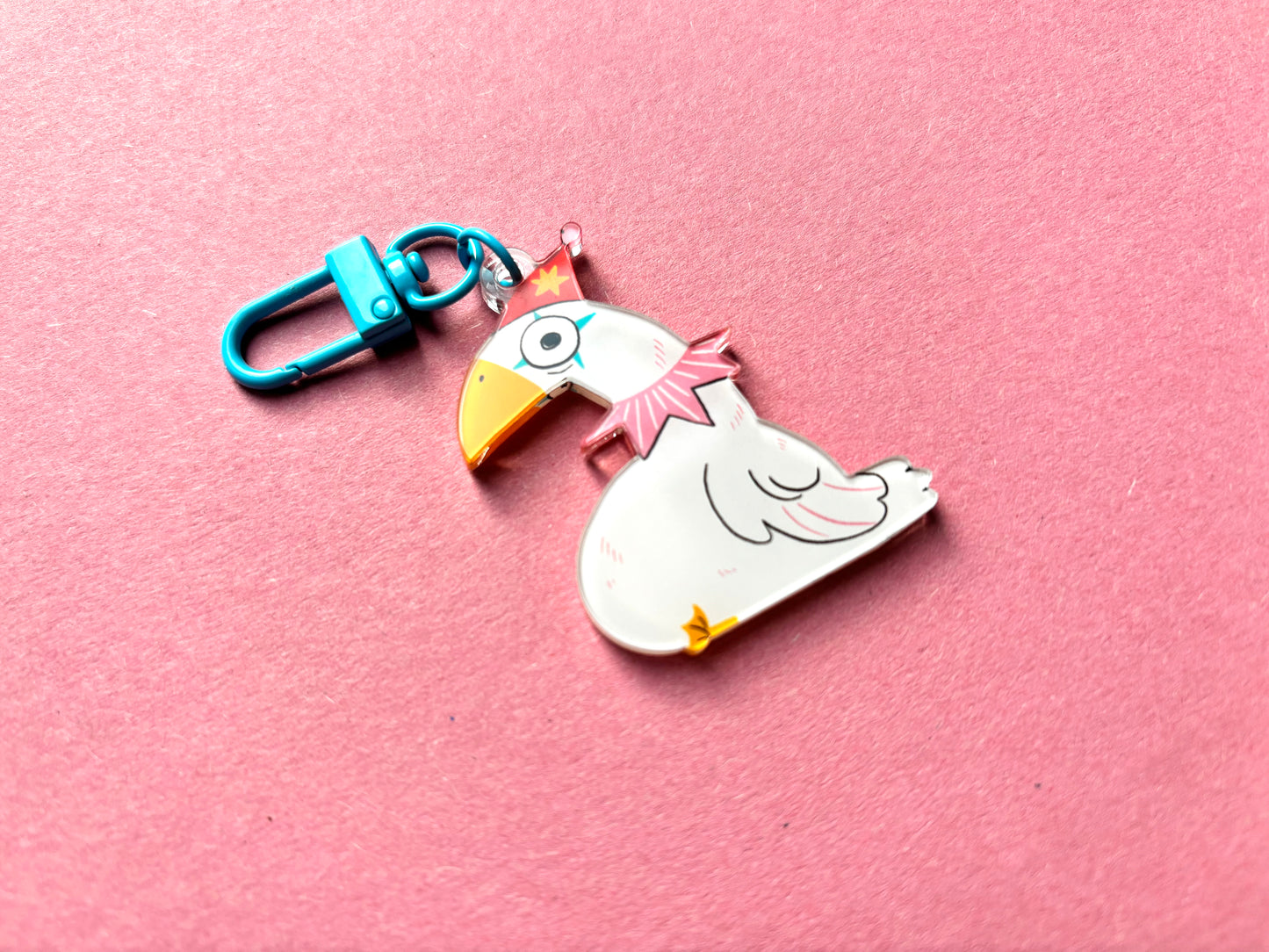 B Grade Silly Goose Keyring