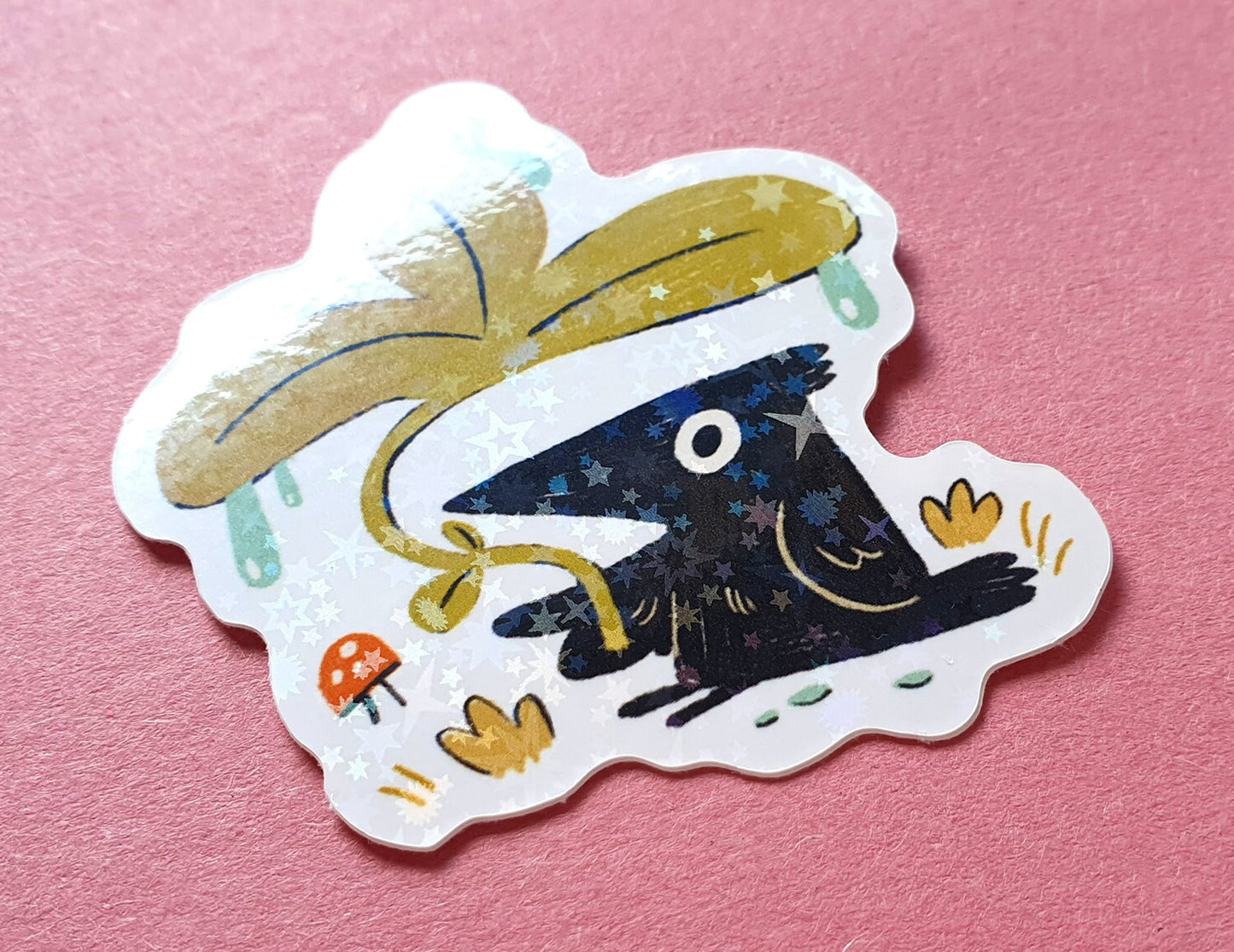 Leaf Raven sticker