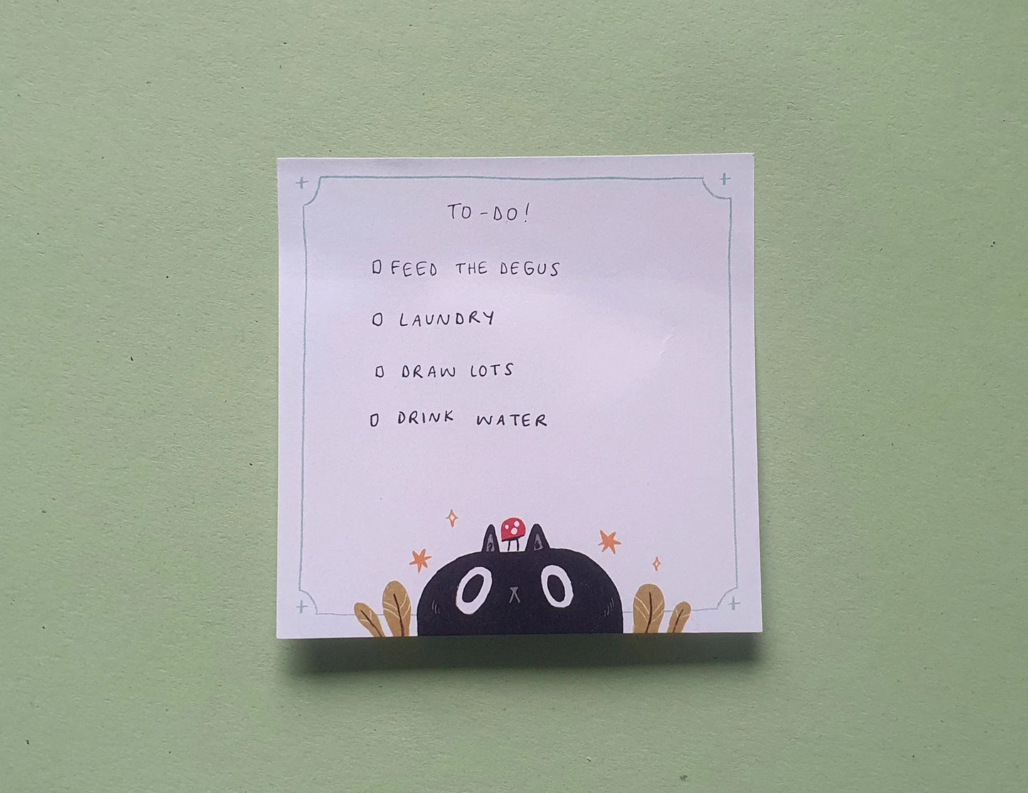 Lil Cat sticky notes