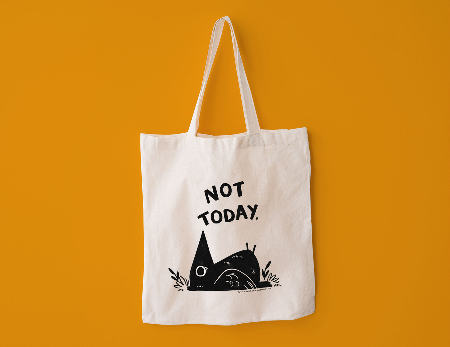 Not Today tote bag