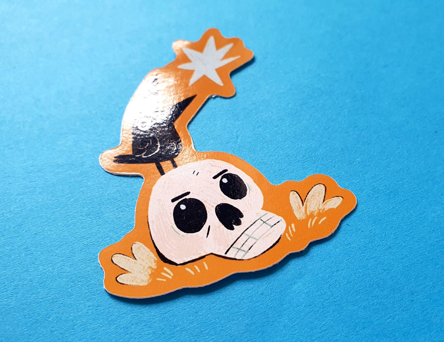 Skull & Raven sticker