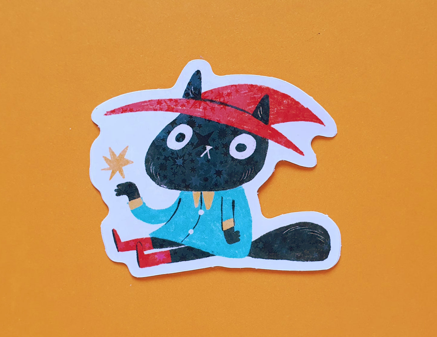 Wizard Cat sticker