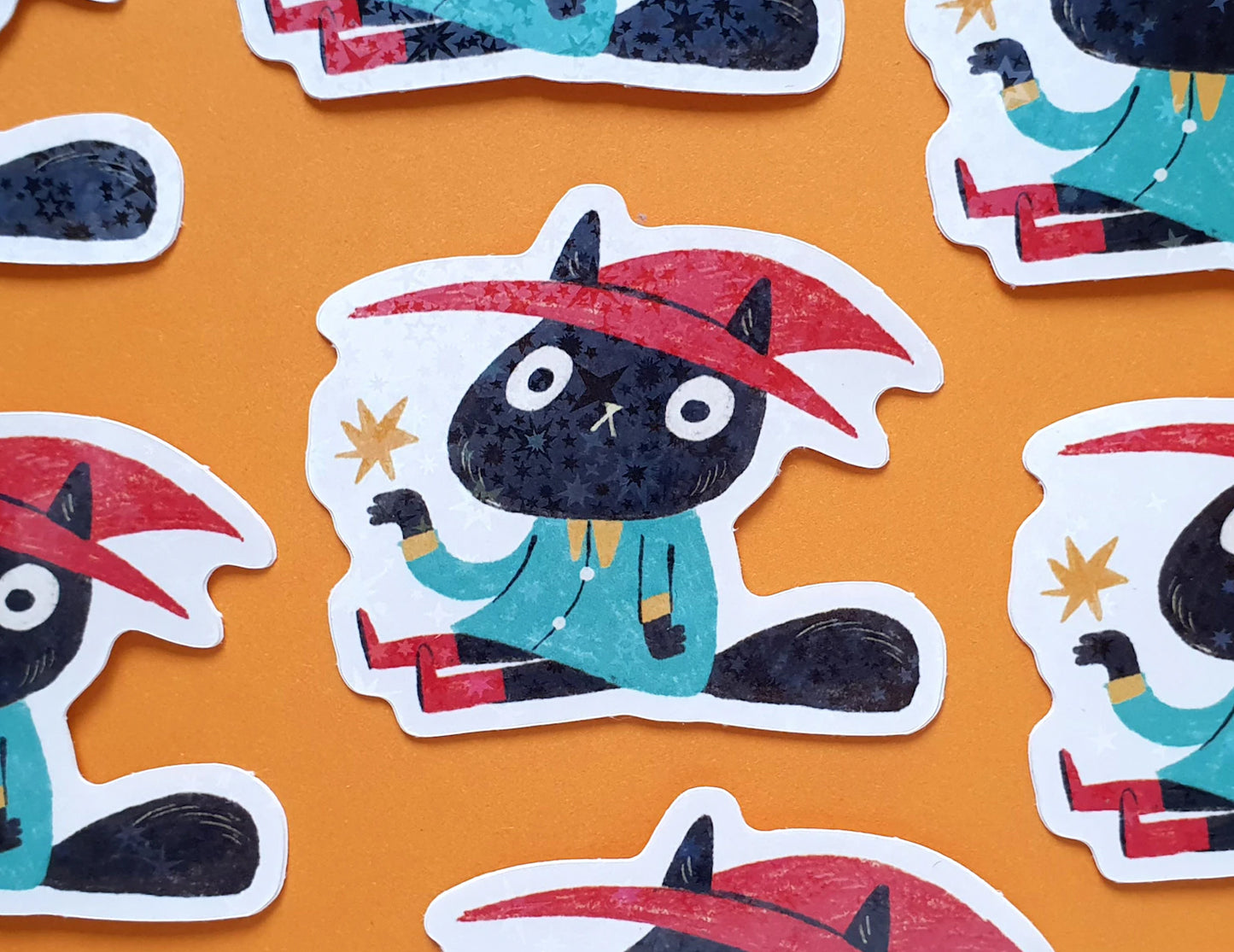 Wizard Cat sticker