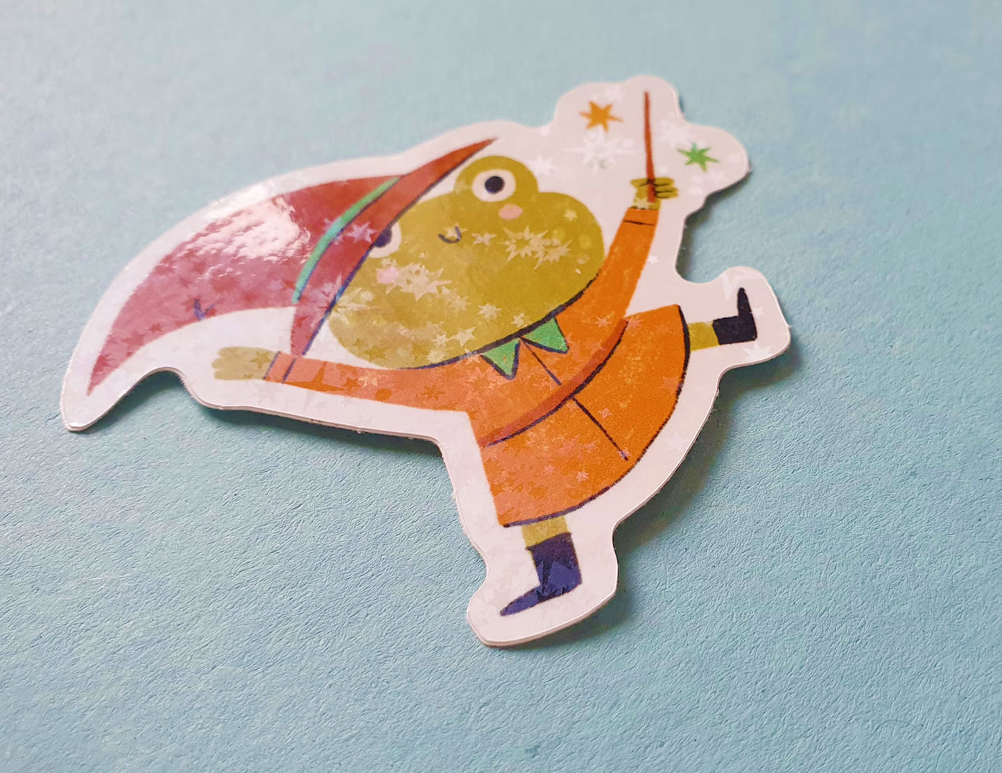 Wizard Frog sticker