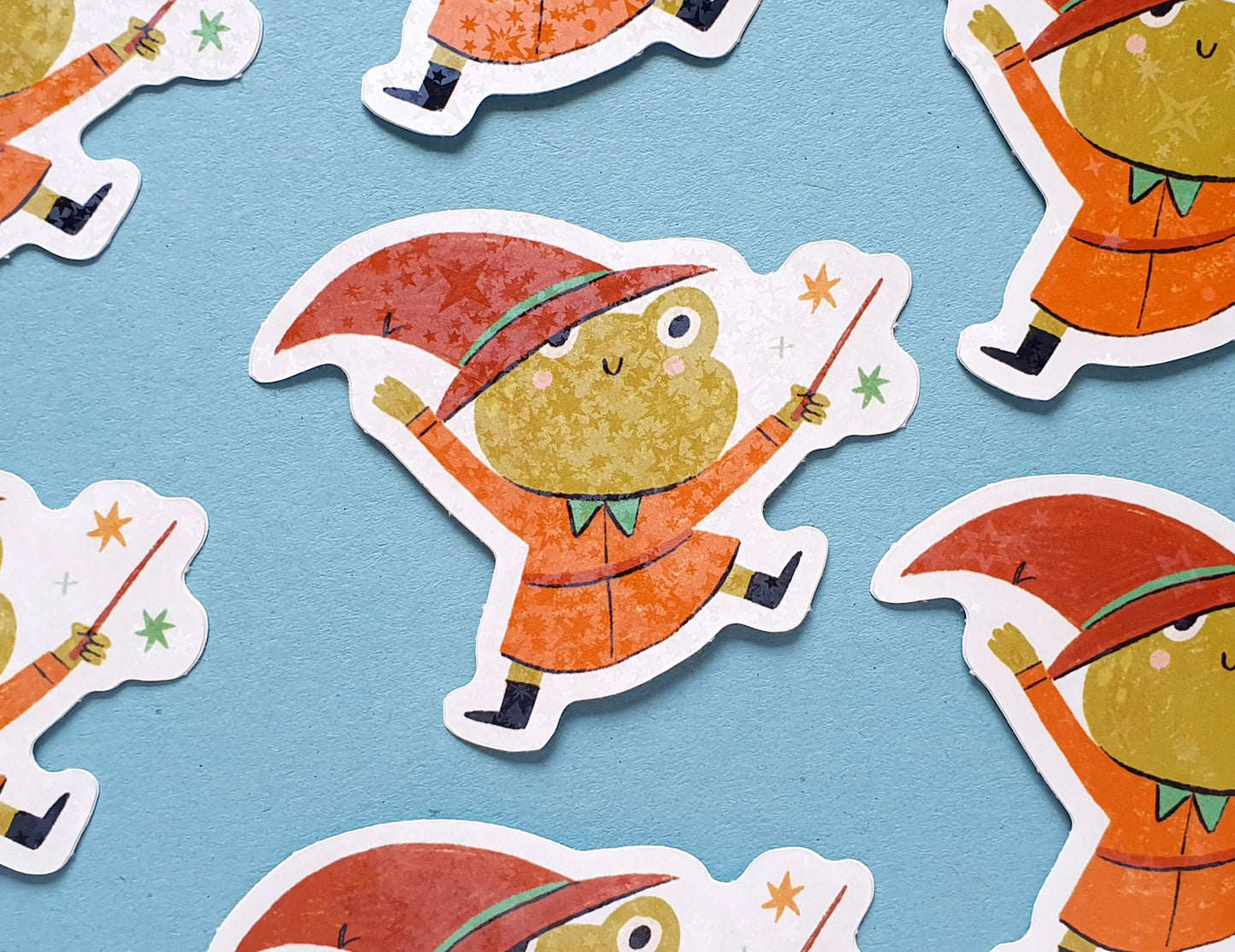 Wizard Frog sticker