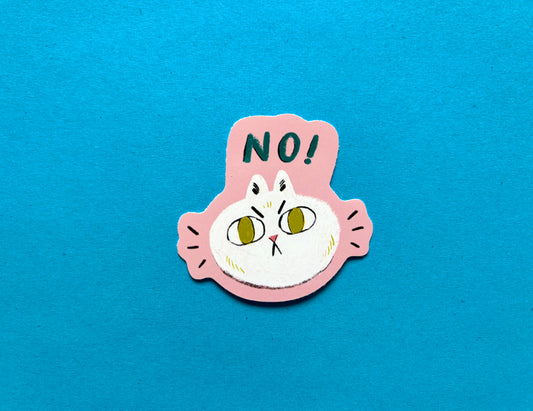 NO sticker