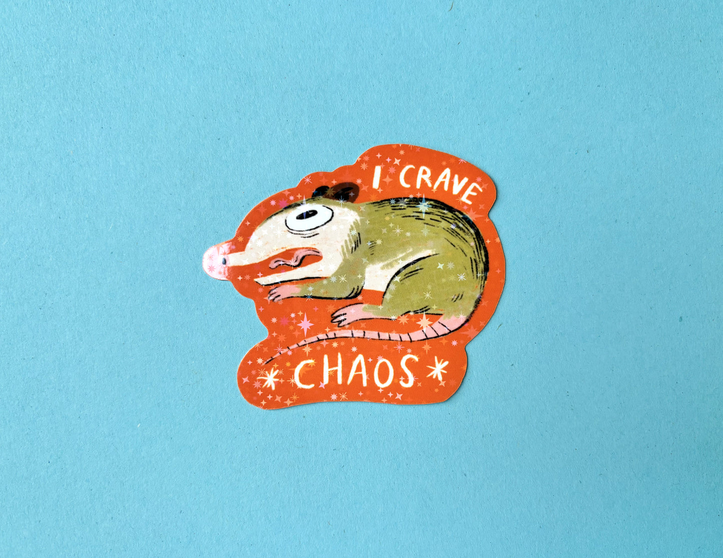 Chaos Possum sticker