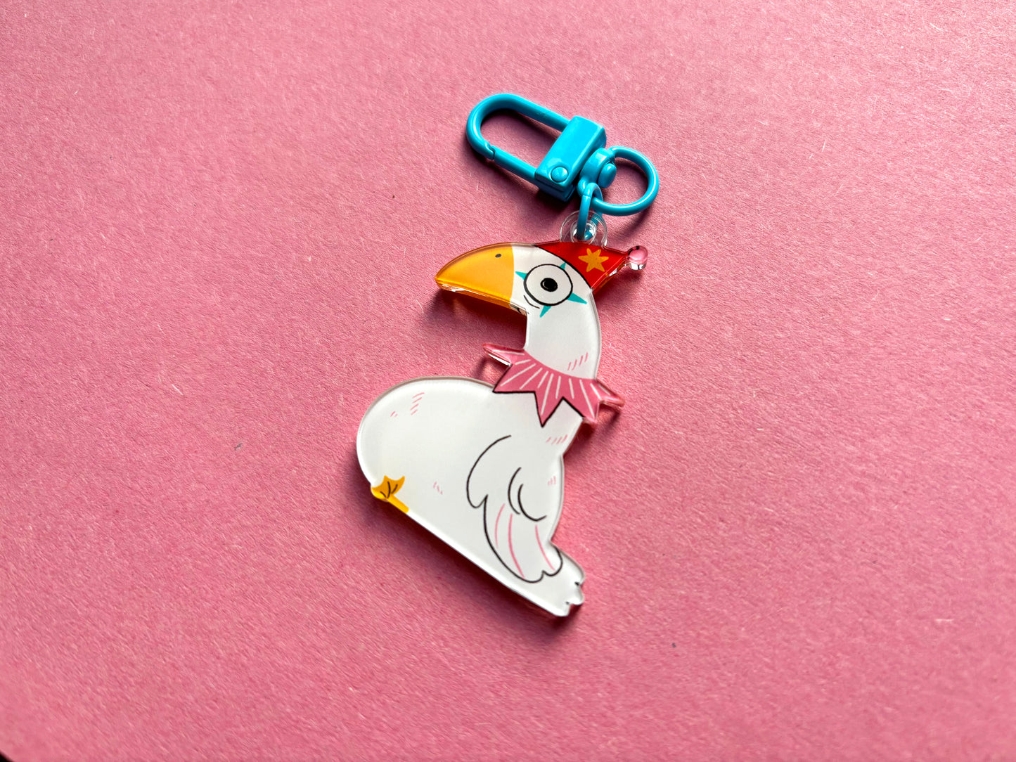 B Grade Silly Goose Keyring