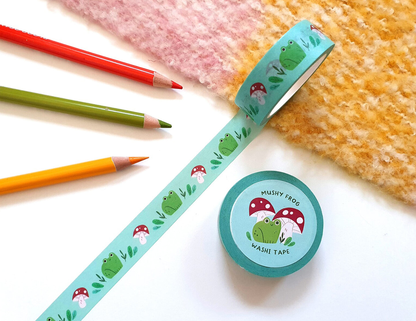 DISCONTINUED Mushy Frog washi tape