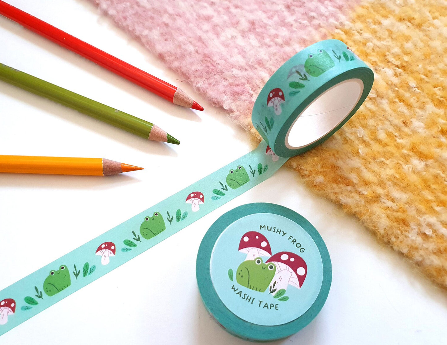 DISCONTINUED Mushy Frog washi tape