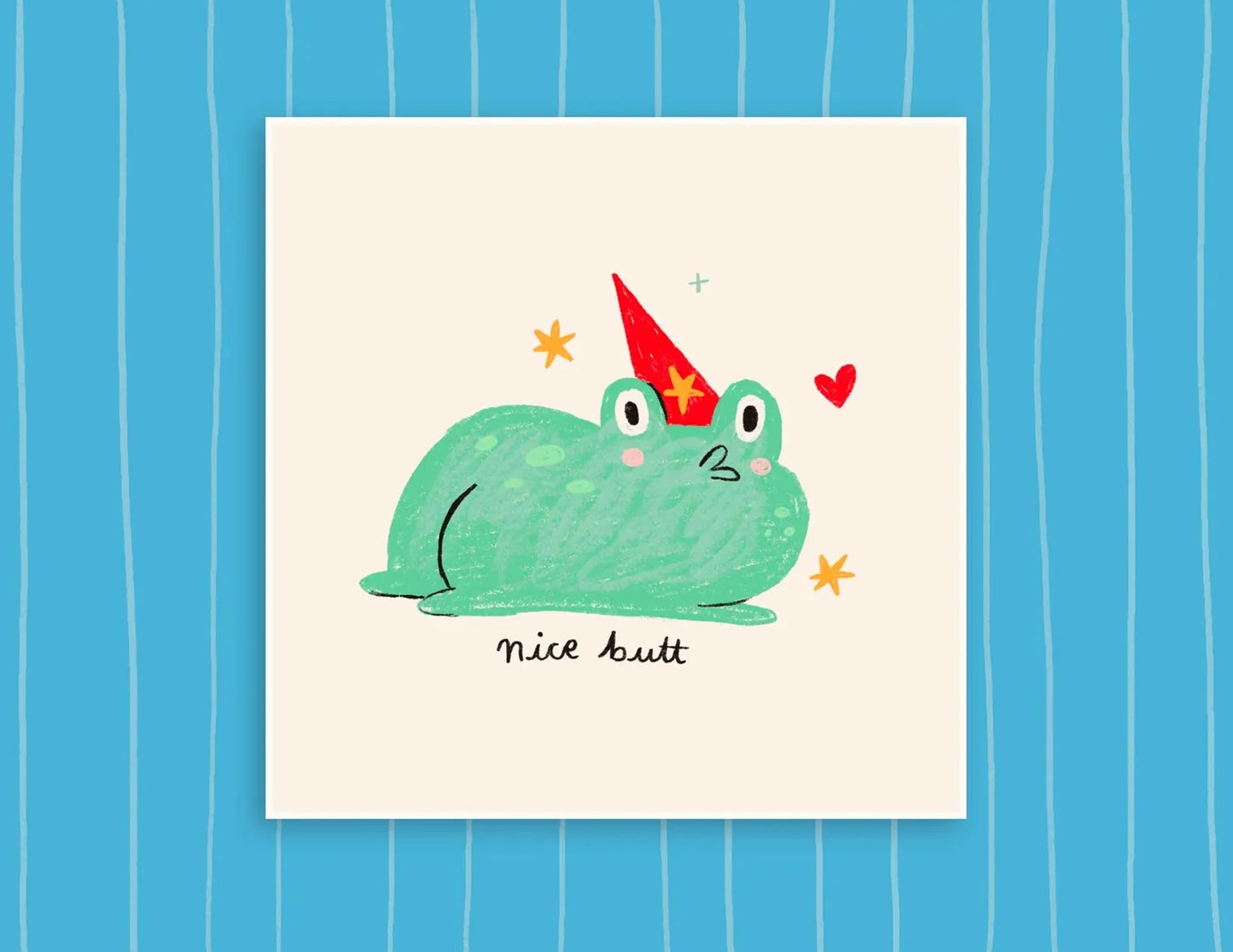 Nice Butt art print