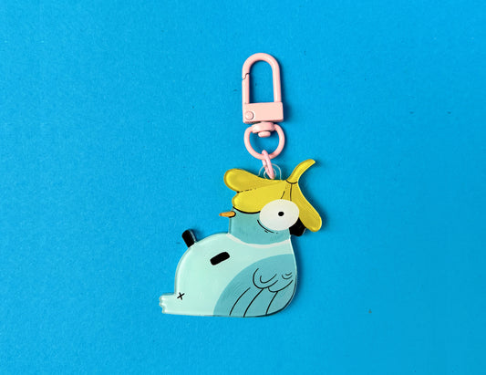 B Grade Pigeon Keyring