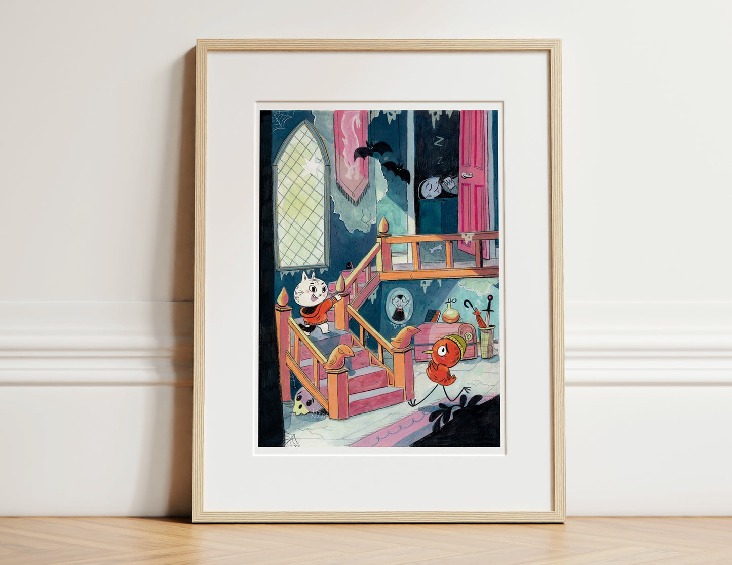 Vampire's Lair art print